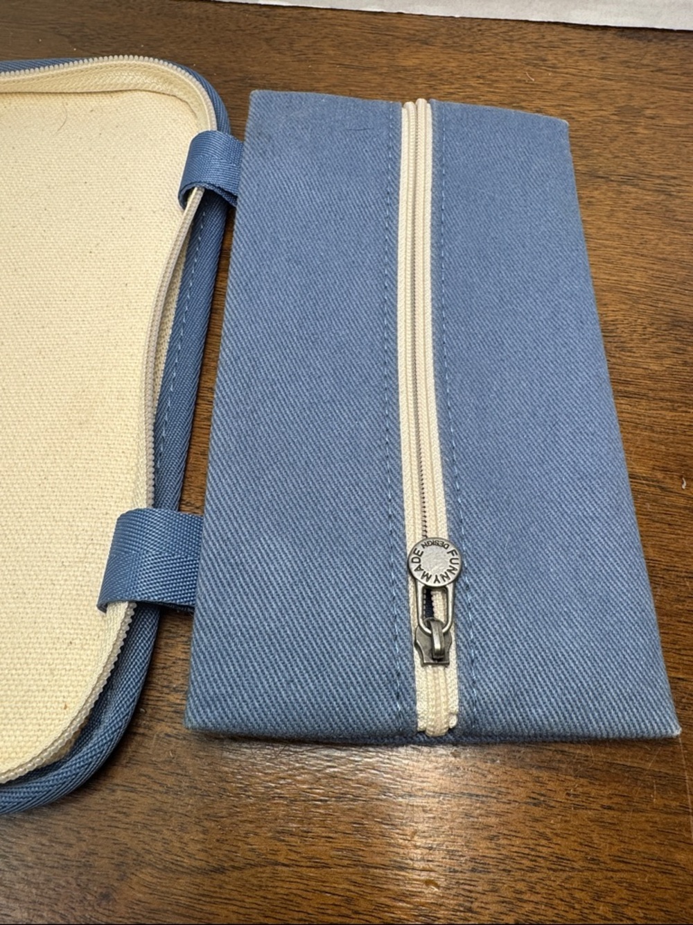 MochiThings Canvas Today Pouch for Weekly Planner Insert in SOLD OUT Indi Blue - Picture 10 of 16